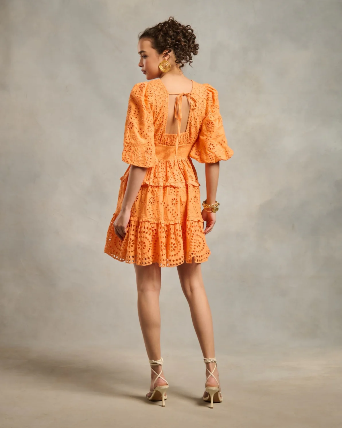 Serena Schiffli Dress - Image 9