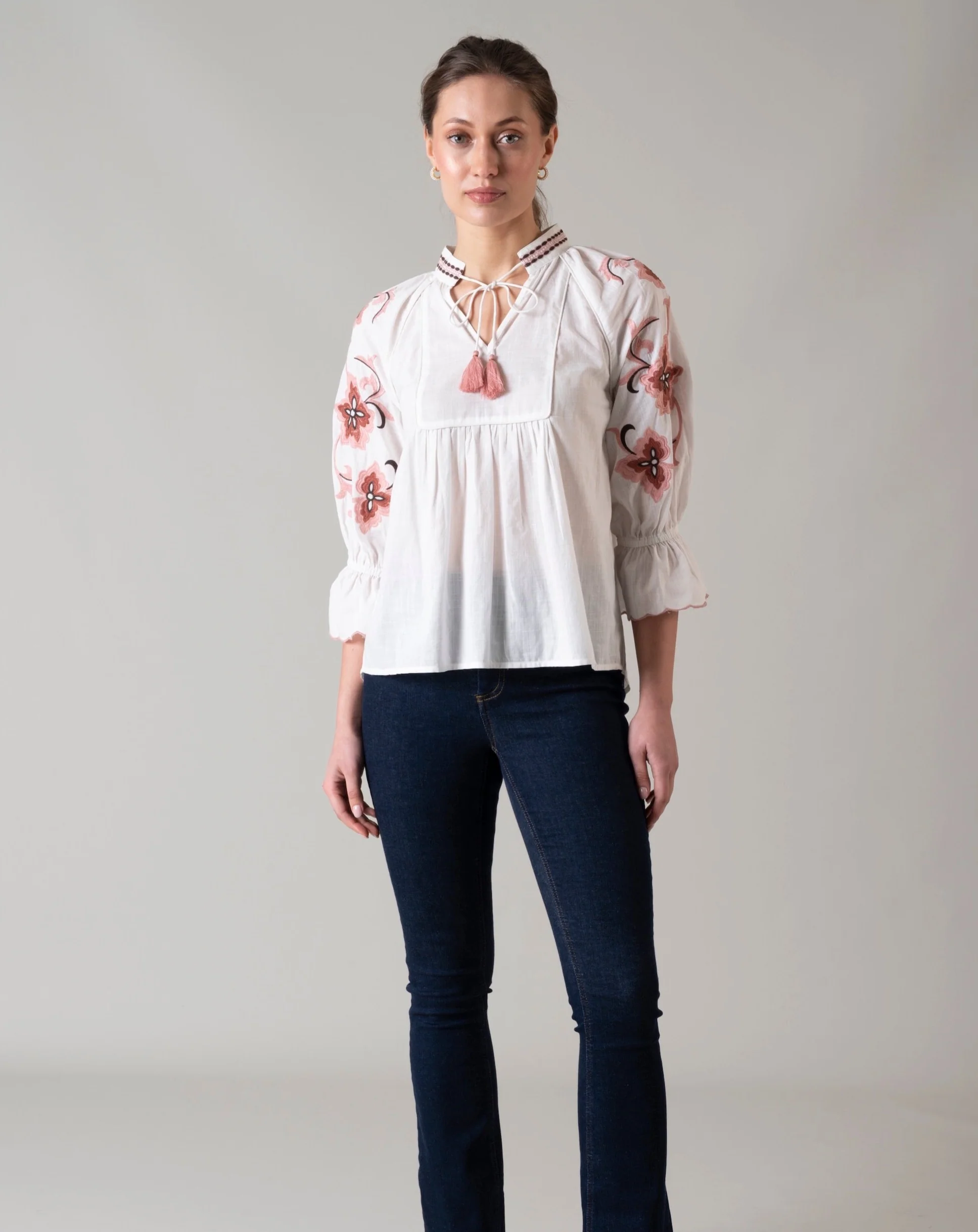 Bella Embroidered Top - Image 3