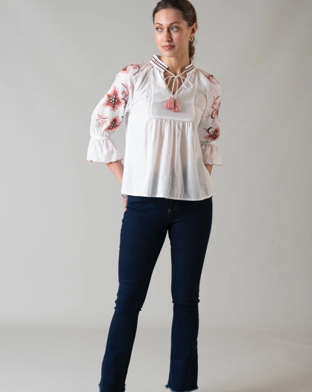 Bella Embroidered Top - Image 4