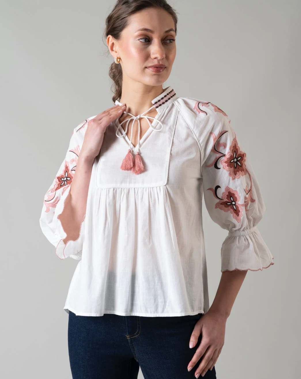 Bella Embroidered Top - Image 5