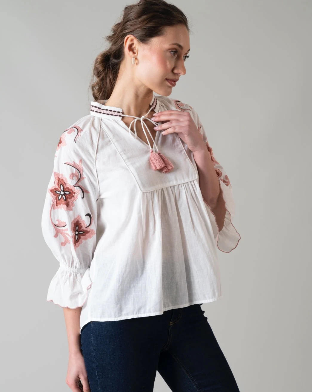 Bella Embroidered Top - Image 8