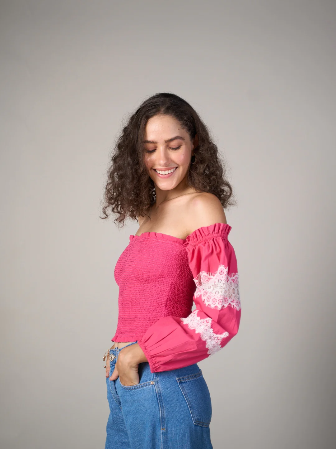 Black Bishop Sleeve Tube Top - Image 24