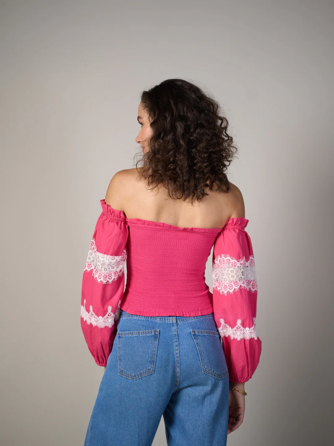 Black Bishop Sleeve Tube Top - Image 25