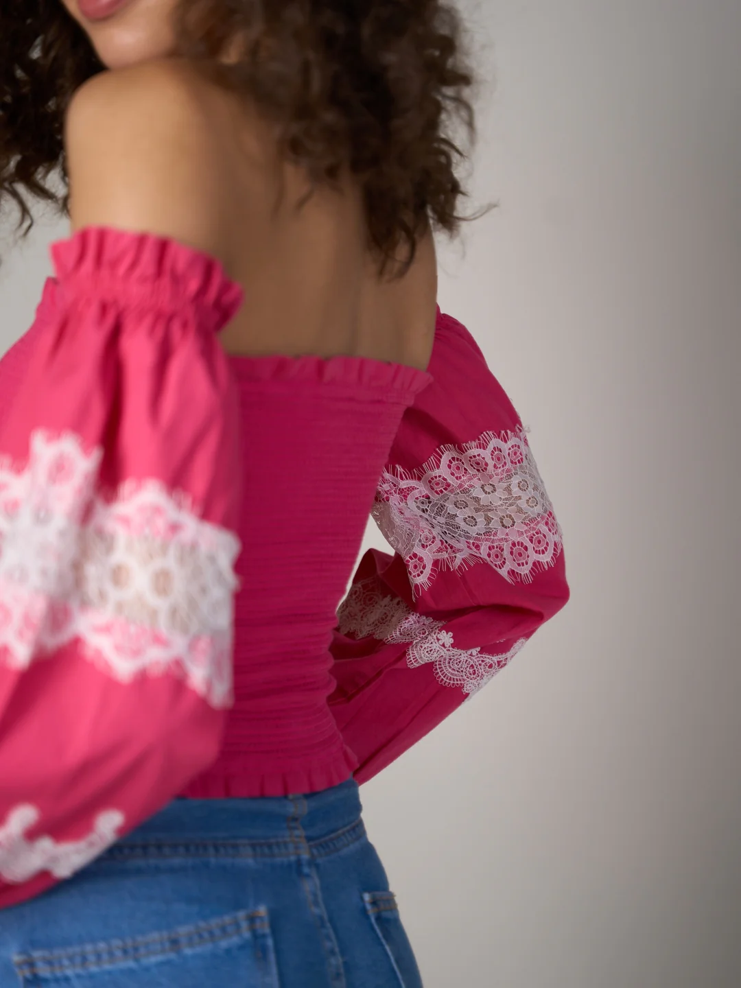 Black Bishop Sleeve Tube Top - Image 32