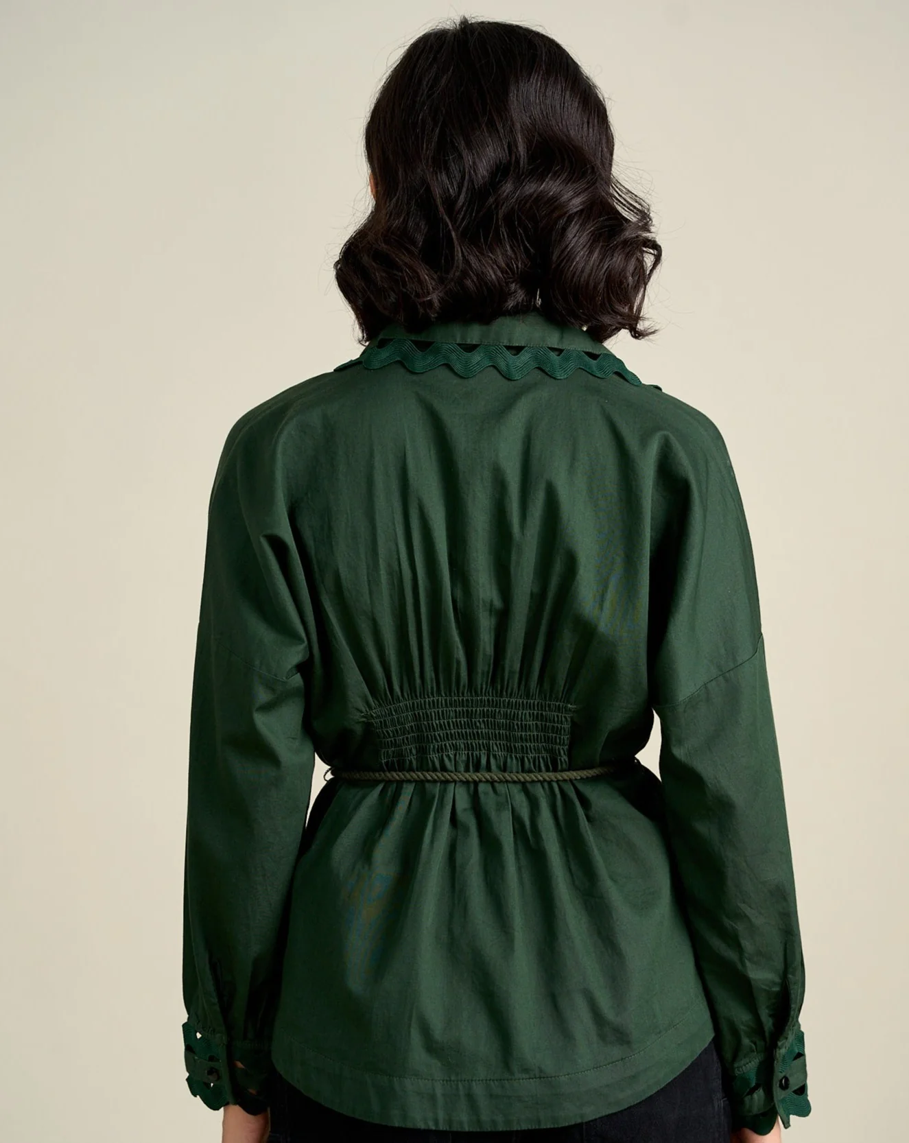 Cotton Satin Shirt - Image 31