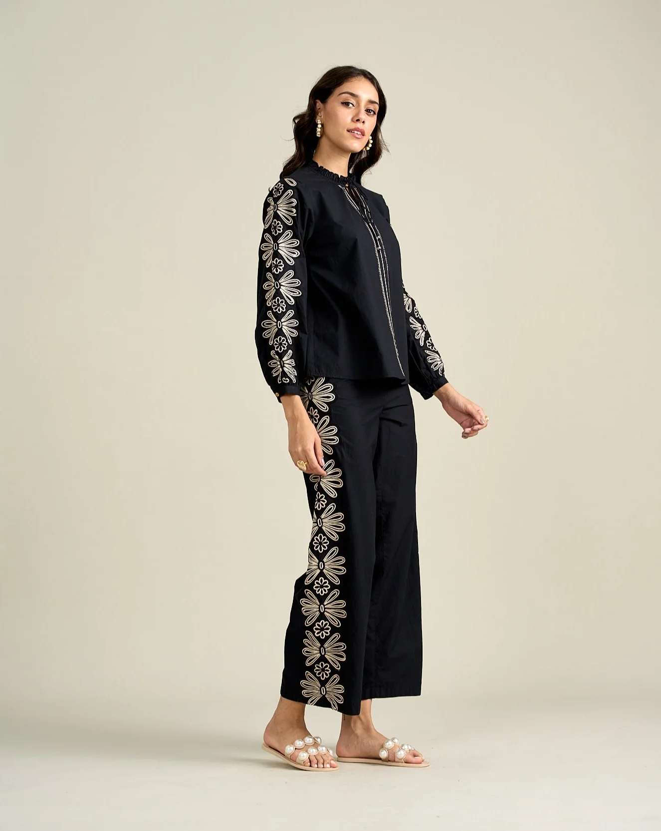 Kate Black Top - Image 8
